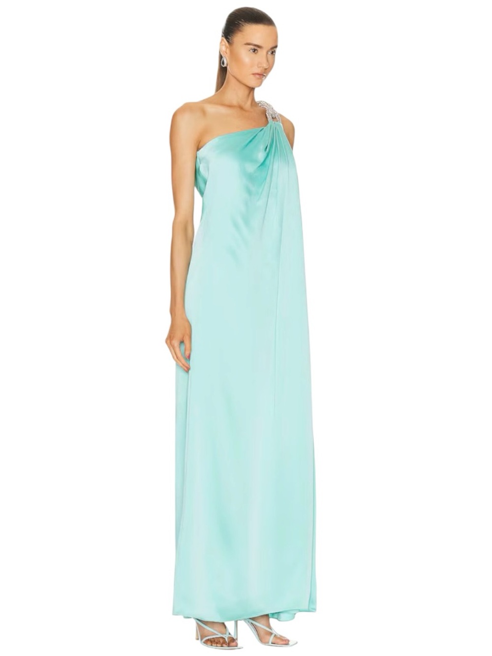 NWT Stella McCartney Falabella Rhinestone Embellished Gown Size 38 US 4 - Picture 4 of 15